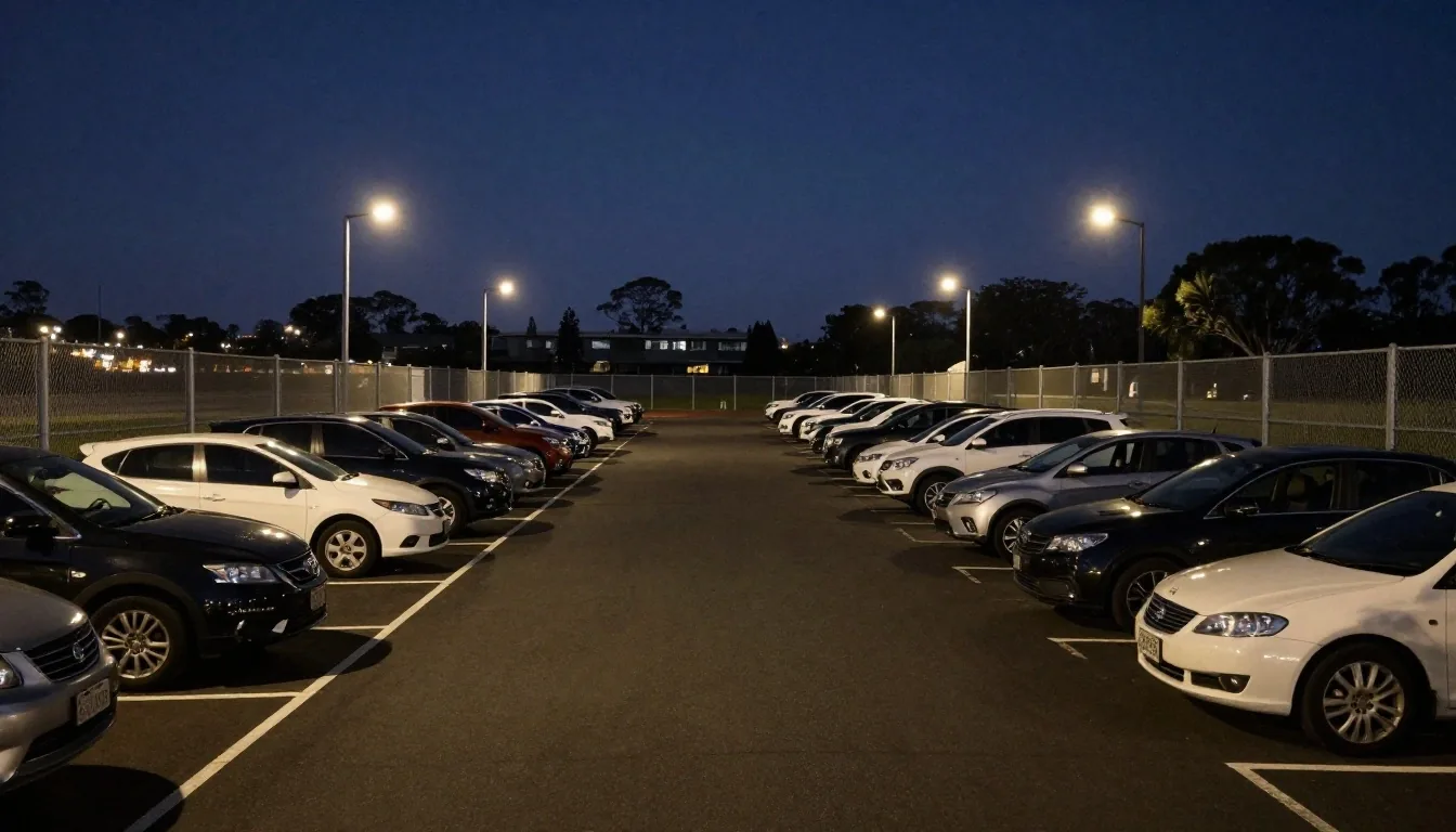Secure off-site airport car park yard located in Mascot precinct
